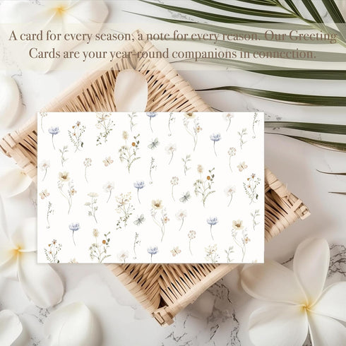Blank Cards with Envelopes All Occasion,Elegant Floral Design Blank Greeting Cards 4x6,20Pack -Blank Greeting Cards,Note Cards with Matching Peel-...