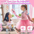 Bubble Wands Toys for 4 Year Old Girls: Princess Wand Gifts for 3 Year Old Girl Handheld Bubble Machine for Kids Birthday Gift for 3 Year Old Girl...