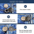 ZYNERY 21 PCS Waistband Extenders, Button Extenders for Jeans, Waist Extenders for Pants for Women Men Pregnancy Jeans Skirt Collar Dress...