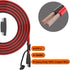 OYMSAE 25Feet SAE to SAE Extension Cable Quick Disconnect Connector 16AWG,for Automotive,Solar Panel Panel SAE Plug(25FT(16AWG)), Charging Adapter...