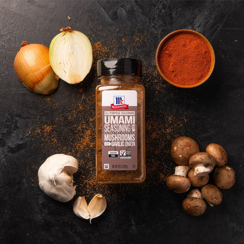 McCormick Umami Seasoning with Mushrooms and Garlic Onion, 10.5 oz...