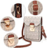 MKP Women Fashion Signature Lightweight Cute Small Crossbody Bags Cell Phone Purse Wallet Shoulder Bag With Snap Closure...