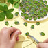 DanLingJewelry 100 pcs Green Lemon Enamel Charm Fruit Charms Gold Plated Pendants for Bracelets Jewelry Making...