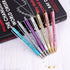Jxueych 7 Pcs Funny Ballpoint Pen Set Gift for Coworker, Days of The Week Daily Glitter Pen, Black Ink Medium Point 1.0 Mm Smooth Writing...