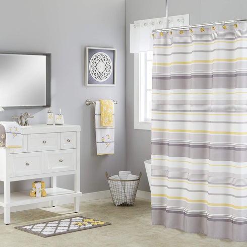 SKL Home Spring Garden Hand Towel, White...
