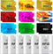 24 Pieces RFID Blocking Sleeves Identity Credit Card Sleeves Set, Including 18 Card Protector RFID Holders and 6 Anti Theft Passport Protectors fo...