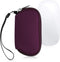 kwmobile Neoprene Case Compatible with Apple Magic Mouse 1/2 - Case for Mouse Soft Pouch Carry Bag - Berry...