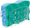 iDesign BPA-Free Plastic Sponge Holder for Kitchen Sink with Suction Cups, Ideal for Kitchen Sinks and Bathroom Organization, 3.75" x 2" x 2", Cle...
