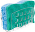 iDesign BPA-Free Plastic Sponge Holder for Kitchen Sink with Suction Cups, Ideal for Kitchen Sinks and Bathroom Organization, 3.75" x 2" x 2", Cle...