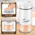 Salt and Pepper Shakers Set,Kitchen Decor and Accessories for Countertop Kitchen Gadgets Cooking Table Housewarming Christmas Gift Refillable Desi...
