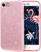 MILPROX Glitter case Compatible with iPhone SE 2022, iPhone 7/8 4.7", Shiny Sparkle Bling, 3 Layer Hybrid Protective Soft Phone Case for iPhone SE...