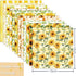 Scrapbook Paper 6X6, Card Making Supplies, Single-Sided Cardstock Paper Pads, Decorative Craft Paper, Sunflower Pattern Paper Pack, Decopodge Pape...