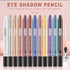 Petansy Cream Eyeshadow stick Eye Set, 12Pcs Colored Glitter Eyeshadow Stick Eyeliner Pencil, Long Lasting Waterproof Pearlescent Eyeshadow Eye Ma...