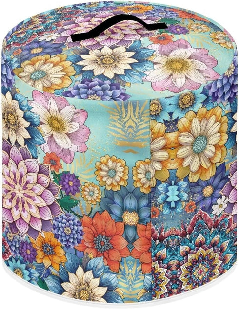 Insulated Pressure Cooker Appliance Cover, Also Fit for Rice Cooker, Air Fryer and Crock Pot, 3 Qt Dust Cover with Pocket for Spoon/Cooking Utensi...