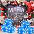 4 Pieces Jumbo Inflatable Dice 12.6 Inch Large Inflatable Dice Fun Giant Inflatable Dice Toy for Indoor Outdoor Lawn Game Pool Party Board Game, B...