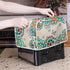 4 Slice Toaster Covers Boho Butterfly Print Bread Toaster Cover Anti-Sputtering Toaster Dust Cover, Washable Kitchen Appliance Protector, Green an...