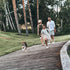 Retractable Dog Leash for Small and Medium Dogs up to 22lbs with 9.8ft Strong Nylon Tape, Hands Free, Portable and Lightweight Leash with Wrist St...