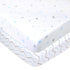 American Baby Company 2 Pack 100% Natural Cotton Fitted Mini Crib Sheets 38" x 24" - Soft & Breathable Small Nesting Portable Sheets, Fits Pack N ...