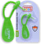 Parve Green Kosher Tag - Silicone Label Utensils, Kitchen Items - Heat Resistant and Dishwasher Safe - The Kosher Kook...