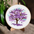 Sivilife Embroidery Starter Kit for Beginners, 4 Sets Stamped Cross Stitch Kits for Adult, Seasonal Tree Pattern Hand DIY Kits with 2 Embroidery H...