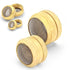 Ultrasonic Cleaner Baskets for Small Parts | Set of 2 Ultrasonic Parts Cleaner Basket with Screw Lock | Brass Body Stainless Steel Mesh Jewelry St...