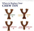 Nylabone Gourmet Style Strong Chew Wishbone Dog Chew Toy, Chicken Flavor, Small/Regular (1 Count)...