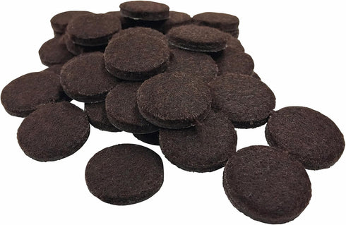 Shepherd Hardware 9822 1-Inch Self-Adhesive Felt Furniture Pads, 4-Pack, Brown...