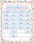 Teacher Created Resources Confetti 10 Pocket Chart (34" x 44"), TCR20328...