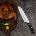 JARVISTAR Professional 7 Inch Chef's Santoku Knife, Ultra Sharp Vegetable Kitchen knife German Forged Steel, All-Purpose Nonstick Blade for Home C...