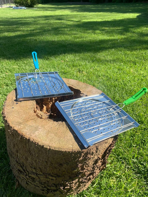 Classic Toaster Bread Foldable Camping Cookware 2 in 1 Heat Diffuser...