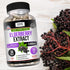 Kaya Naturals Elderberry Immune Support | Elderberry Extract, Rich Antioxidant Premium Elderberry Vitamins, 1200mg Immune System Booster Sambucus ...