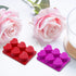 MILIVIXAY Wax Melt Containers-6 Cavity Clear Empty Plastic Wax Melt Molds-25 Packs Heart Shape Clamshells for Tarts Wax Melts....