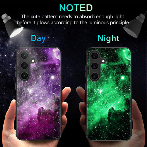 BENTOBEN for Samsung Galaxy S24 Case, Glow in The Dark, Slim Fit Soft Flexible TPU Bumper Shockproof Anti Scratch Protective Phone Cover for Galax...