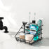 HBlife Toothbrush Holder for Bathroom, Stainless Steels Bathroom Organizer Countertop Accessories with 6 Slots Electric Tooth Brush Toothpaste Hol...