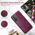 LOHASIC Galaxy S21 5G Case for Women, Slim Leather Elegant Luxury PU Flexible Bumper Rugged Non-Slip Grip Shockproof Full Body Protective Cover Ph...