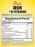 Sundance Iron Gummies | Plus B-Vitamins | 45 Vegan Gummies | Grape Flavor | Vegan, Non-GMO, and Gluten Free Supplement...