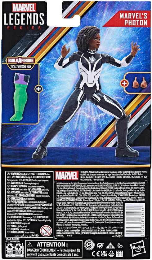 Marvel Legends Series Marvel’s Photon, The Marvels 6-Inch Collectible Action Figures, Toys for Ages 4 and Up...