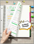 SUNEE Graph Paper Notebook - 300 Pages, 5 Subject, 8.2"x10.8", 5 x 5mm Grid, 5 Pocket Colored Dividers, 3-Hole Punched Quad Paper for Math, Engine...