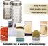 Retro Style Salt and Pepper Shakers with Stainless Tops (2)...