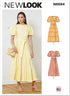New Look Misses' Wrap Dress Sewing Pattern Kit, Code N6694, Sizes 6-8-10-12-14-16...