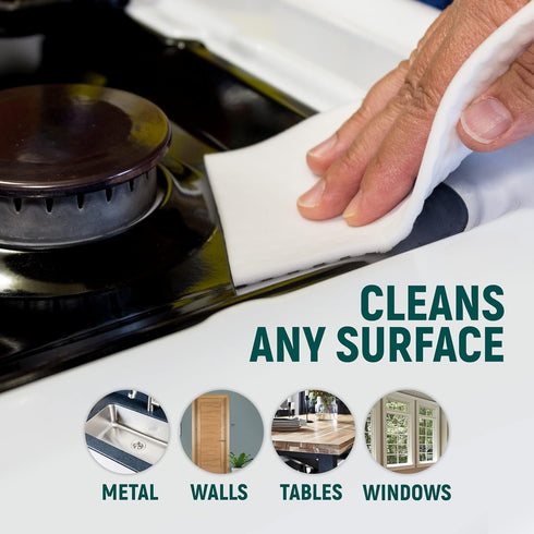 EXTRA STRENGTH Magic Cleaner Sheets - Hot Pressed Extra Tough Melamine - Eraser Wipes Value Deal - ALL PURPOSE - LONG LASTING...