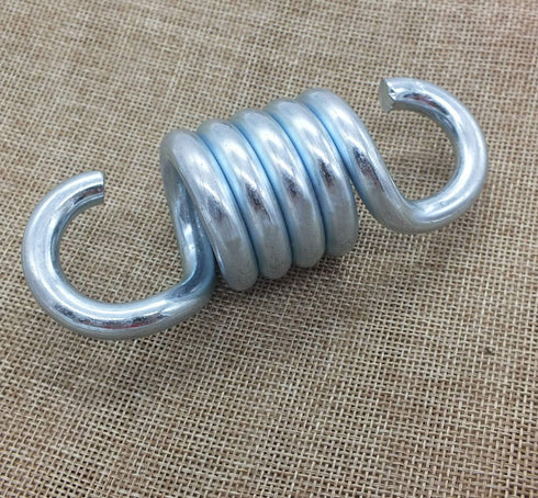 2pcs 4inches Hammock Chair Spring Heavy Duty Spring for Porch Swings Hanging Chairs and Hanging Swing ?600lbs/pcs Weight Capacity...