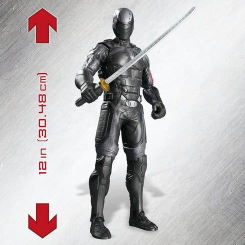 Snake Eyes: G.I. Joe Origins Ninja Strike Snake Eyes Collectible 12-Inch Scale Figure with Action Feature, Toys for Kids Ages 4 and Up...