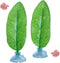 DOBA No Wire Betta Bed Leaf Hammock, Silk Betta Fish Leaf Hammocks Pad Lounger Toys Lightweight and Realistic Fish Hideout Plastic Aquarium Plants...