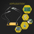 2 Pack Set Magnetic Flexible Gooseneck Metal with Alligator Clips for Helping Hands Third Hand Tool Automobile Electronics Soldering Jewelry Paint...