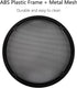 10" Speaker Grill Covers, Car Speaker Subwoofer Guard Protector, ABS Plastic Frame with Metal Mesh, Black - 2Pcs...