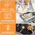 Stainless Steel Spoon Rest, Spatula Ladle Holder, Stainless Steel Utensil Spoon Rest Holder, Brushed Finish, Dishwasher Safe 9.8 x 3.7 Inch (Gold ...