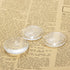 Glass Cabochons Dome Tiles, 20PCS 40mm, Thickness 8.5mm, Clear Round Flat Back Dome Cabochons Set for DIY Craft Photo Charms, Cameo Pendants, Ring...