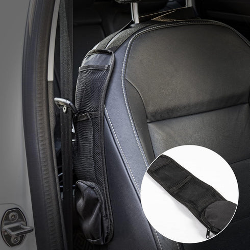 UYYE Car Seat Side Organizer, Automobile Seat Storage Hanging Bag Accessories, Seat Side Mesh Pocket Car Seat Phone Holder for Cars, Trucks, Vans ...