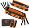 AMERICAN MUTT TOOLS 17pc Folding Allen Wrench Sets – SAE and Metric Allen Key Set – Hex Key Set, Allen Wrenches Sets, Metric Allen Wrenches Set...